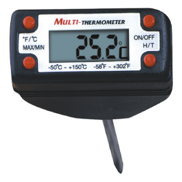 Termómetro Digital -50 A 150 °C, Precisión 0,1 °C