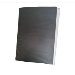 CARPETA PLAST.T-4 C/ACCO CLIP GRIS A4 (12-60-240)