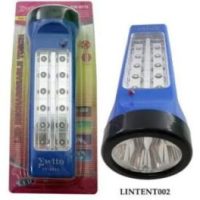 LINTERNA LED RECARGABLE 3 FUNCIONES MOD-EW8916