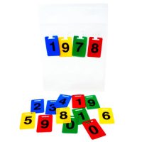 NUMEROS VALORES POSICIONALES PLASTICOS 80400 (12) 