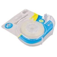 CINTA ADHESIVA CON DISPENSADOR INVISIBLE 18MMX33 MT.