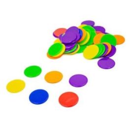 FICHAS CONTADORAS 6 COL. 22MM. 500 PZ. L69-22