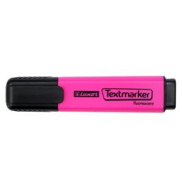 DESTACADOR TEXTMARKER ROSADO LUXOR // 4174