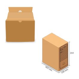 CAJA ARCHIVO STANDAR 405X140X264