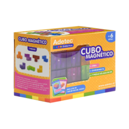 CUBO MAGNETICO C/TARJETAS ADETEC 7 PIEZAS