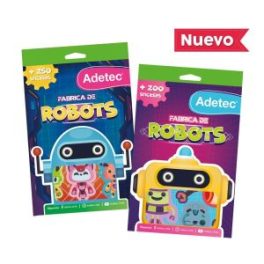 FABRICA DE ROBOTS - BLOCK DE STICKERS ADETEC
