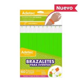 BRAZALETE PARA EVENTOS - 60 UNI ADETEC