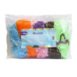 LANA SURTIDO B 6 OVILLOS,42gms. HAND // 326