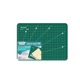 BASE DE CORTE 30X20CM 3MM A4 VERDE HAND // 25304-VE