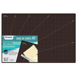 BASE DE CORTE 90X60CM 3MM A1 NEGRO HAND // 25301-NG