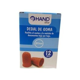 DEDAL DE GOMA 17 MM N.12 // 34312