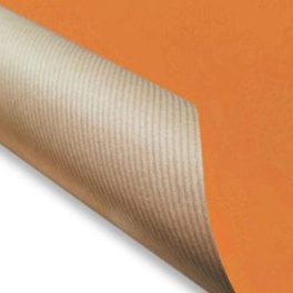 PAPEL KRAFT LINER,T.50x70 CMS.NARANJO CLARO // CRK-07