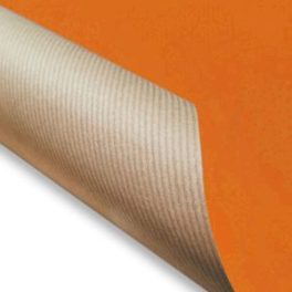 PAPEL KRAFT LINER,T.50x70 CMS.NARANJO // CRK-08