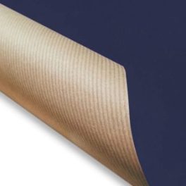 PAPEL KRAFT LINER T.50x70cms. AZUL // 0