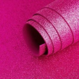 GOMA EVA GLITTER HAND T.20x30x0,2cm FUCSIA // HG-19