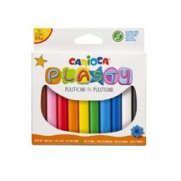 PLASTILINA 200gm 10 COLORES CARIOCA // 42173
