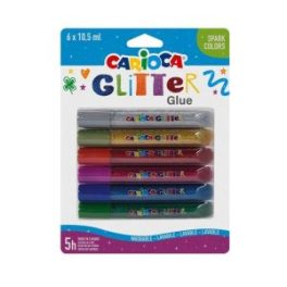 COLA GLITTER 10,5ml 6 COLORES SPARK CARIOCA // 42110