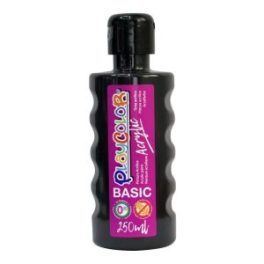 PINTURA ACRILICA 250ml NEGRO PLAYCOLOR // 18621