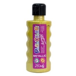 PINTURA ACRILICA 250ml DORADO PLAYCOLOR // 18641