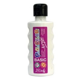 PINTURA ACRILICA 250ml BLANCO PLAYCOLOR // 18511