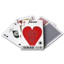 NAIPE POKER 2JUMBO PLASTICO FOURNIER 2800 // 1786