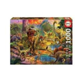 PUZZLE 1000 PCS 68x48cm TIERRA DE DINOSAURIOS // 17655