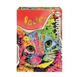 PUZZLE 1000 PCS 68x48cm TILT CAT LOVE // 19257