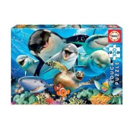 PUZZLE 100 PCS 28x20cm SELFIE BAJO EL AGUA // 18062