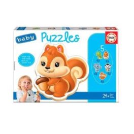 PUZZLE INFANTIL 2-5 PCS 2+ ANIMALES // 13473