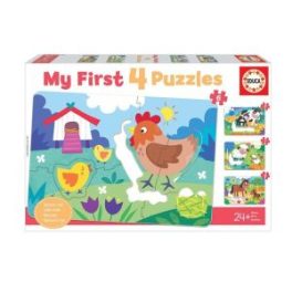 PUZZLE INFANTIL 5-8 PCS 2+ MAMAS Y BEBES GRANJA // 18899