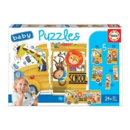 PUZZLE BABY BUS ANIMALES // 17575