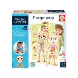 PUZZLE APRENDER DIVERTIDO EL CUERPO HUMANO // 18701