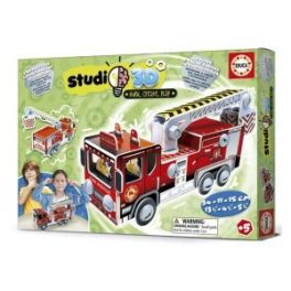 PUZZLE STUDIO 3D CAMION BOMBEROS // 19186