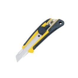 CUCHILLO CUTTER BLOQ-MANUAL GOMA CON 1 HOJA 18mm TAJIMA - LC-561