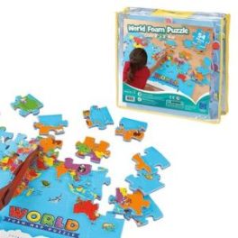 MAPA PUZZLE DEL MUNDO REF 4810