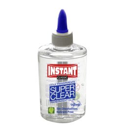 ADHESIVO LIQUIDO SUPER TRANSPARENTE 147ml INSTANT // 11091