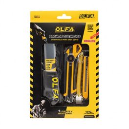 PACK CUCHILLOS DE 18-9MM CON ESTUCHE Y ACCESORIOS OLFA