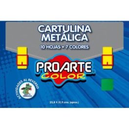 ESTUCHE CARTULINA METALICA 10 HJS 7 COL.23,8 X 31,9