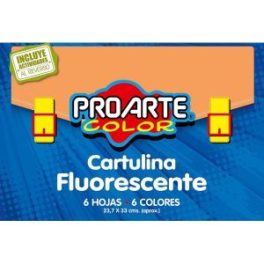 EST.CARTULINA FLUORESCENTE 6 HJS 6 COL 23,7x33 EST.CARTULINA FLUORESCENTE 6 HJS 6 COL 23,7x33