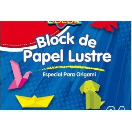 BLOCK PROARTE PAPEL LUSTRE 16x16 24 HJS.12 COL.