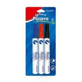BL.PLUMON PIZARRA PROARTE 3UN NEGRO,AZUL,ROJO