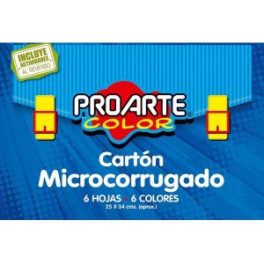 ESTUCHE CARTON MICROCORRUGADO 6 HJS 6 COL 25x34cm ESTUCHE CARTON MICROCORRUGADO 6 HJS 6 COL 25x34cm