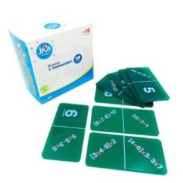 DOMINO DE 4 OPERACIONES MAT-197 (28 FICHAS)