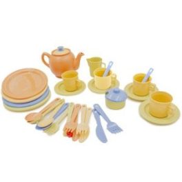 SET DE TE PLASTICO 34 PZAS. COLOR NAT. E42N(1-24)