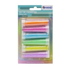 ESCARCHA GLITTER NEON 7 GM X 6 COL/ EG-5576/ EG-5576