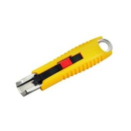 CUTTER AUTO-RETRACTIL SEGURIDAD CON 1 HOJA TAJIMA/ LC-959/ LC-959