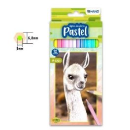 LAPICES 12 COLORES PASTEL HEXAGONAL HAND/ 6221/ 6221