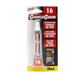 ADHESIVO TUBERIAS PVC 30ml GOMAGOM N 16/ 22101/ 22101