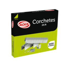 CAJA CORCHETE 23/8 DE 1000U (002) ADIX