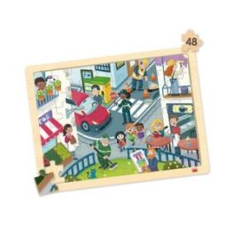 SET 4 PUZZLES LUGARES RESP. Y CONV 52248